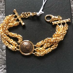 Made in Italy coin bracelet